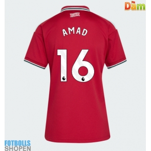 Billiga Manchester United Amad Diallo #16 Hemmatröja Dam 2026-27 Kortärmad